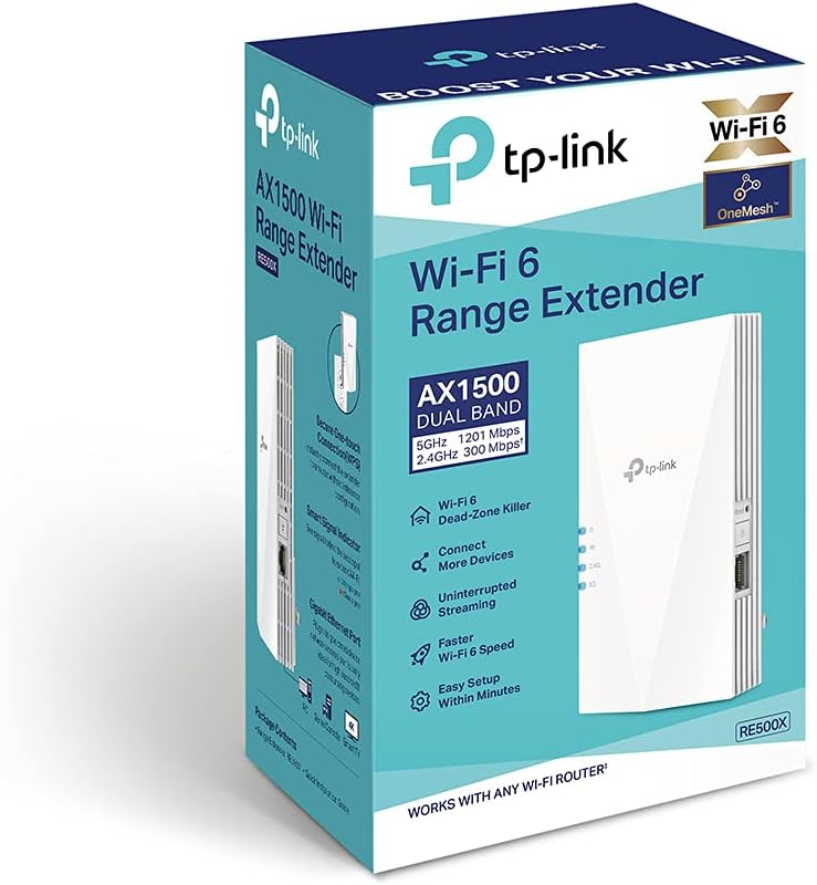 TP-Link AC1200 WiFi Extender, 2023 Engadget Best Budget Pick, 1.2Gbps Signal Booster for Home, Dual Band 5GHz/2.4GHz, Covers Up to 1500 Sq.ft and 30 Devices,Support Onemesh, One Ethernet Port (RE315)