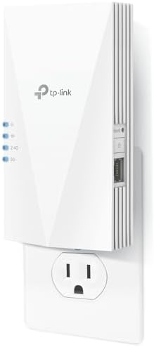 TP-Link AC1200 WiFi Extender, 2023 Engadget Best Budget Pick, 1.2Gbps Signal Booster for Home, Dual Band 5GHz/2.4GHz, Covers Up to 1500 Sq.ft and 30 Devices,Support Onemesh, One Ethernet Port (RE315)