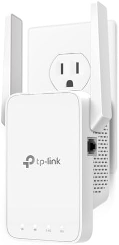 TP-Link AC1200 WiFi Extender, 2023 Engadget Best Budget Pick, 1.2Gbps Signal Booster for Home, Dual Band 5GHz/2.4GHz, Covers Up to 1500 Sq.ft and 30 Devices,Support Onemesh, One Ethernet Port (RE315)
