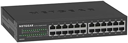 NETGEAR 5-Port Gigabit Ethernet Unmanaged Essentials Switch (GS305) - Home Network Hub, Office Ethernet Splitter, Plug-and-Play, Silent Operation, Desktop or Wall Mount