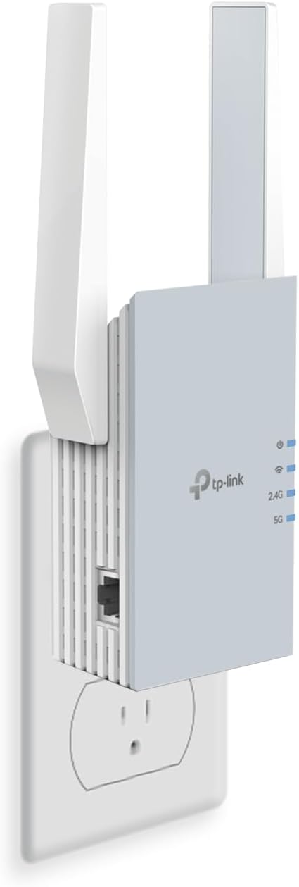TP-Link AC1200 WiFi Extender, 2023 Engadget Best Budget Pick, 1.2Gbps Signal Booster for Home, Dual Band 5GHz/2.4GHz, Covers Up to 1500 Sq.ft and 30 Devices,Support Onemesh, One Ethernet Port (RE315)