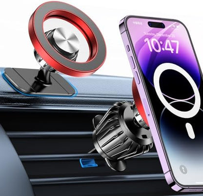 Kaistyle for Magsafe Car Mount【20 Strong Magnets】Magnetic Phone Holder for Car Phone Holder Mount Dash Mounted Holders Cell Phone Holders for Your Car Accessories for Women Men for iPhone 17 16 15 14