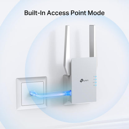 TP-Link AC1200 WiFi Extender, 2023 Engadget Best Budget Pick, 1.2Gbps Signal Booster for Home, Dual Band 5GHz/2.4GHz, Covers Up to 1500 Sq.ft and 30 Devices,Support Onemesh, One Ethernet Port (RE315)