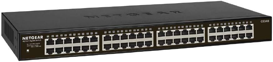 NETGEAR 5-Port Gigabit Ethernet Unmanaged Essentials Switch (GS305) - Home Network Hub, Office Ethernet Splitter, Plug-and-Play, Silent Operation, Desktop or Wall Mount