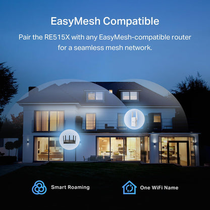 TP-Link AC1200 WiFi Extender, 2023 Engadget Best Budget Pick, 1.2Gbps Signal Booster for Home, Dual Band 5GHz/2.4GHz, Covers Up to 1500 Sq.ft and 30 Devices,Support Onemesh, One Ethernet Port (RE315)